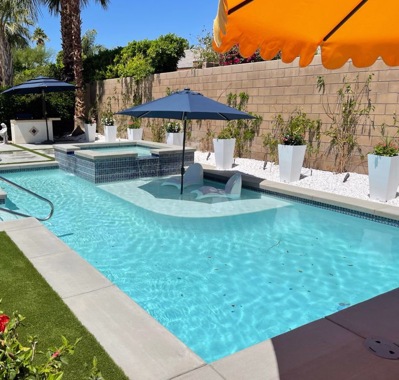 Luxury Pool Background