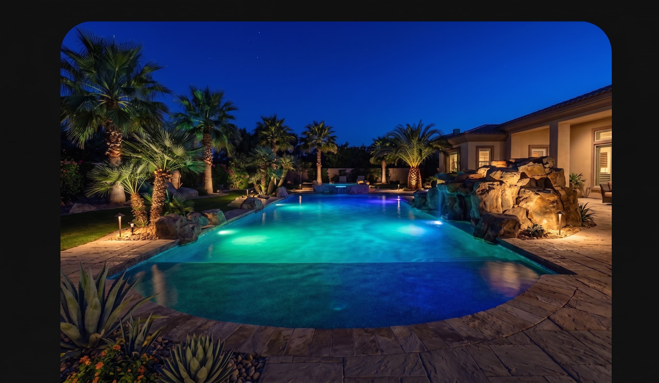 Custom Pool Lighting
